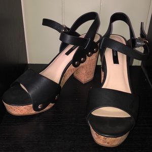 Kensie Brand Cork Heels